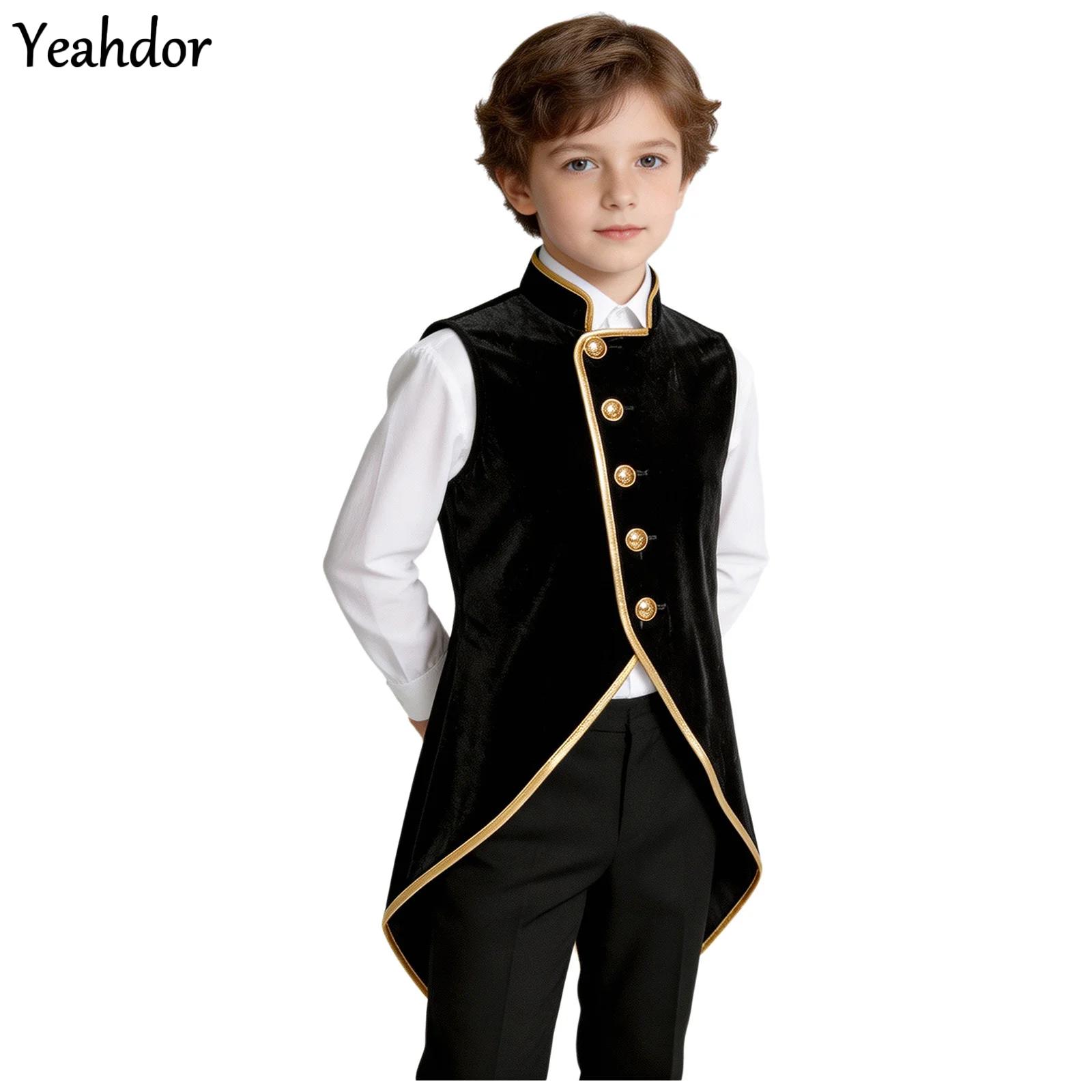 Costumes - Мужской ретро-фрак в стиле средневекового ренессанса,