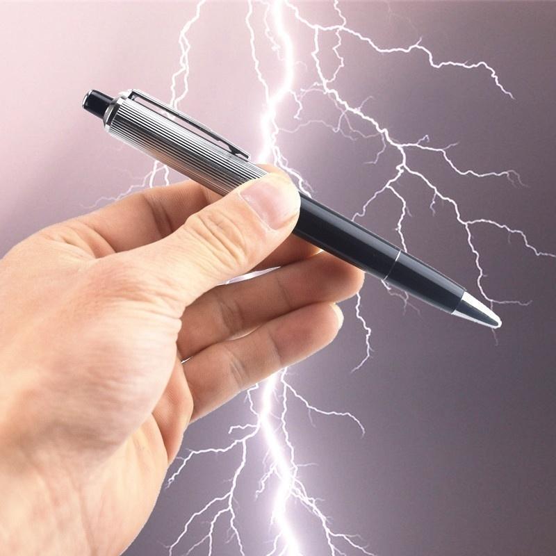 Креативная шариковая ручка-шок – обзор и цена Shock Pen Prank Toy