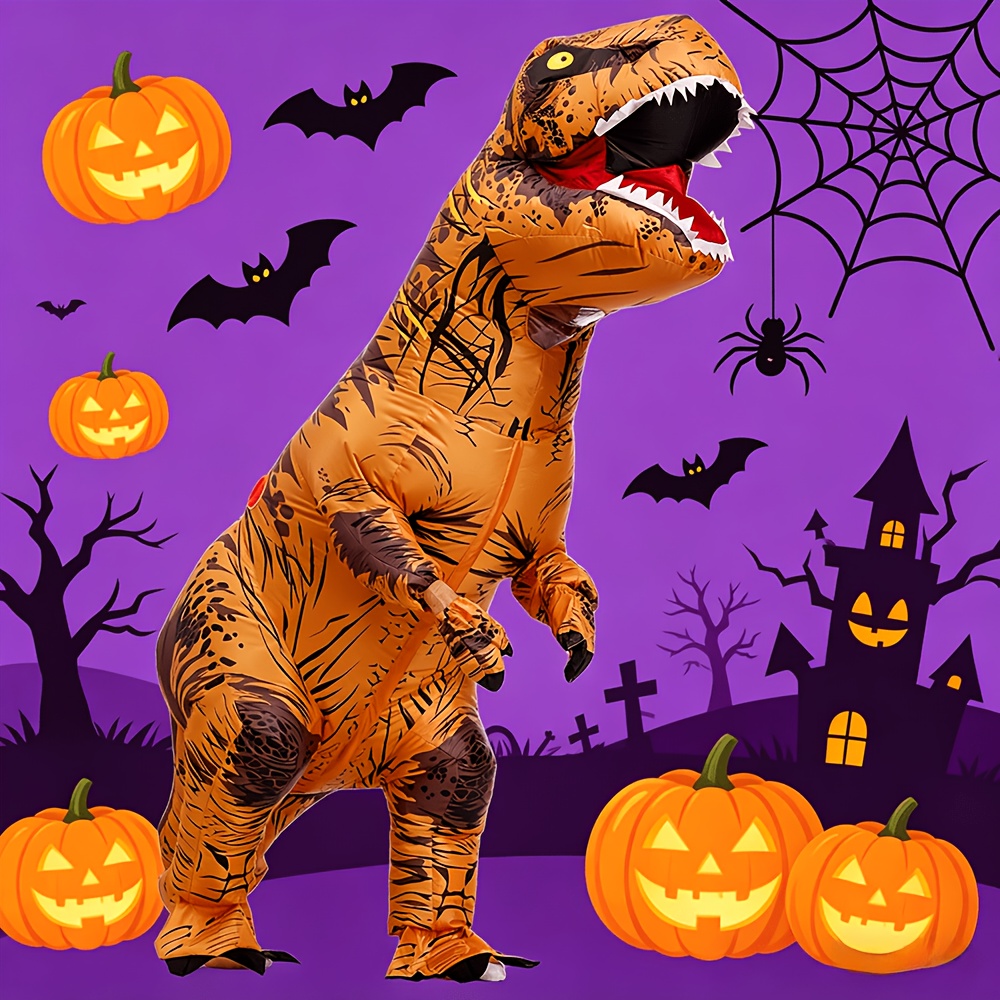 Надувной костюм динозавра для  – обзор и цена Inflatable Dinosaur Costume Adult