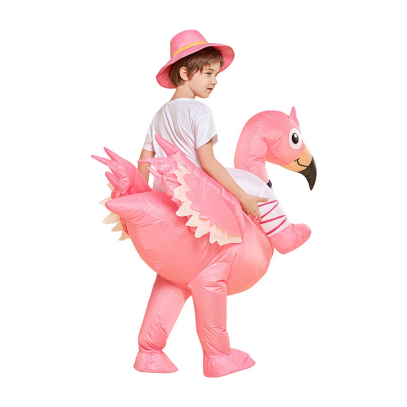 Розовый надувной костюм фламин – обзор и цена Costumes