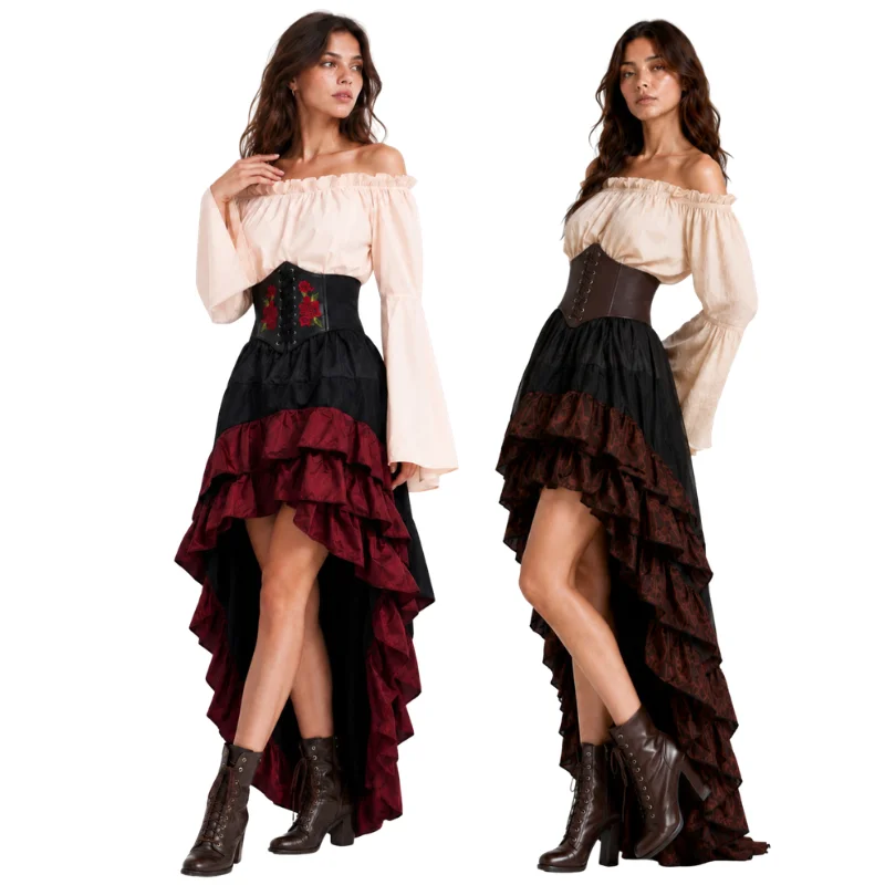 Хэллоуинское средневековое рет – обзор и цена Medieval Renaissance Dress Women