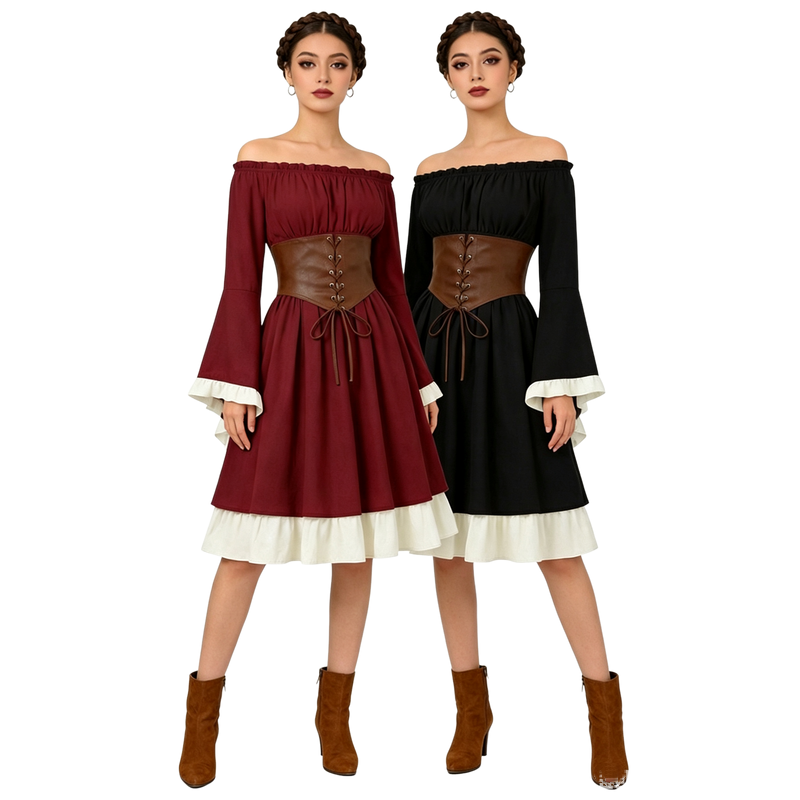 Средневековое платье в стиле Р – обзор и цена Medieval Renaissance Dress Women
